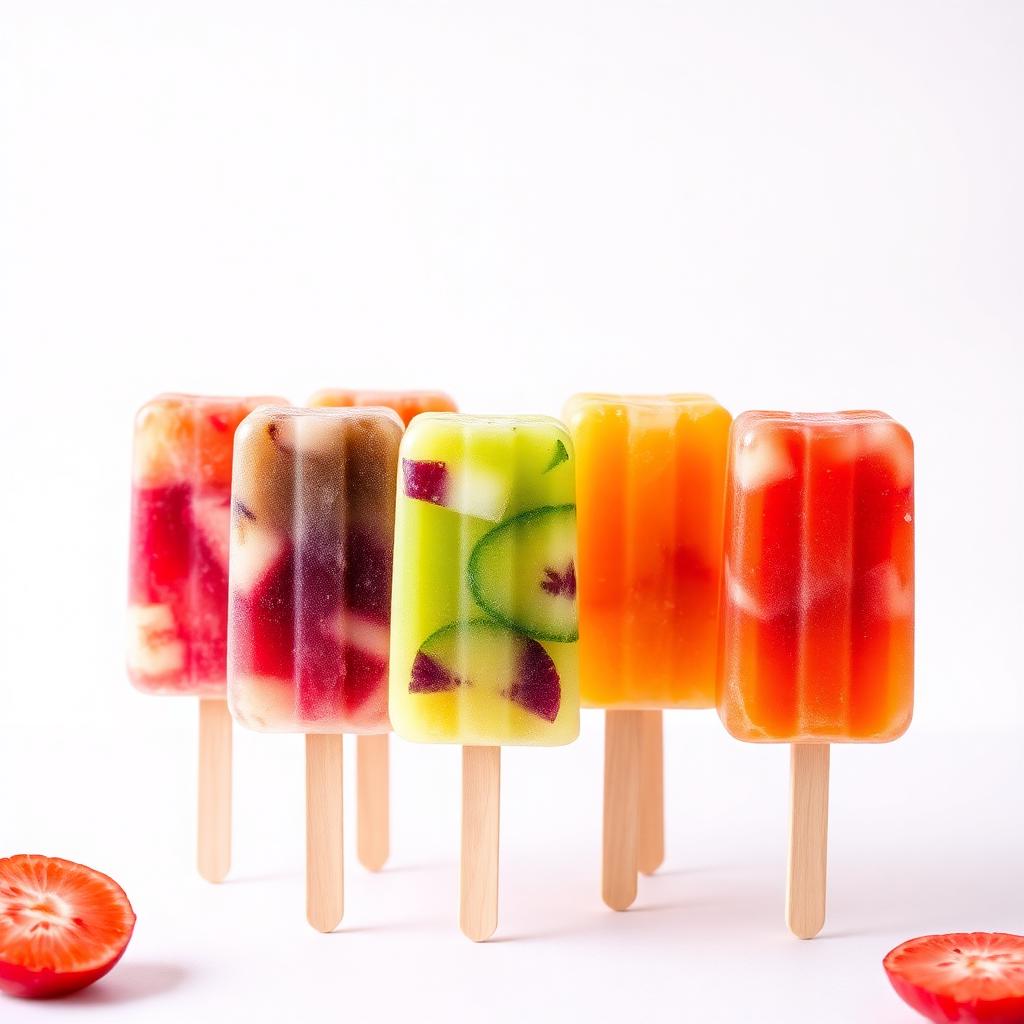 Picolés de Frutas